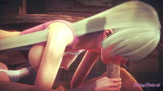 Nanatsu no Taizai Hentai - Elisabetta succhiare e penetrato