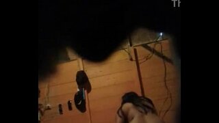 Culiando कुकुर शैली द्वारा उनको गधा