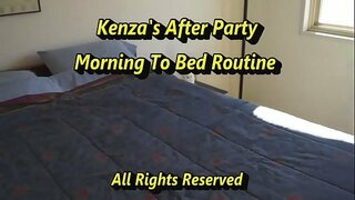 Kenza Cooper Strofina Se Stessa Con La Lozione