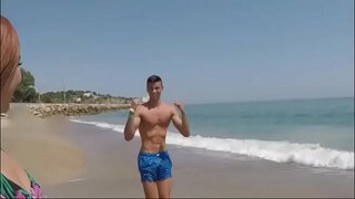 Jauna Katytė Meilės mėgsta bang vaikinai viduryje šalį!